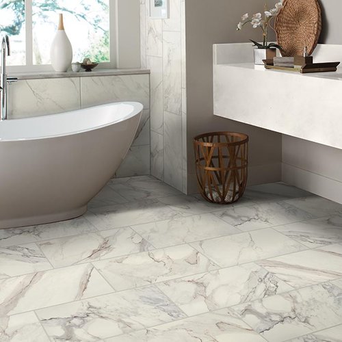 Bathroom Porcelain Marble Tile - CarpetsPlus of NWA in Springdale, AR