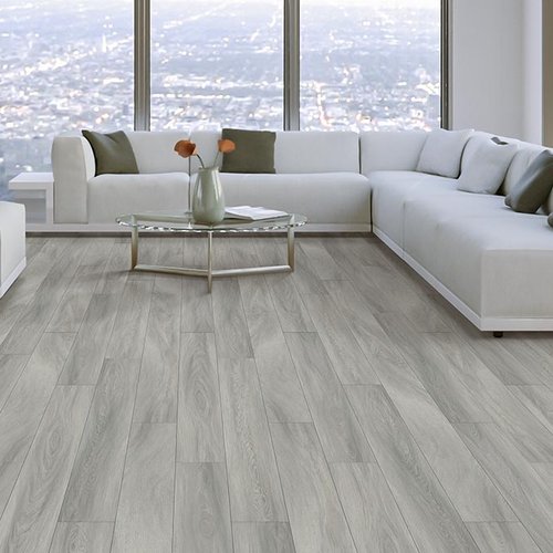 Living Room Gray Greige Luxury Vinyl Plank LVP -  CarpetsPlus of NWA in Springdale, AR